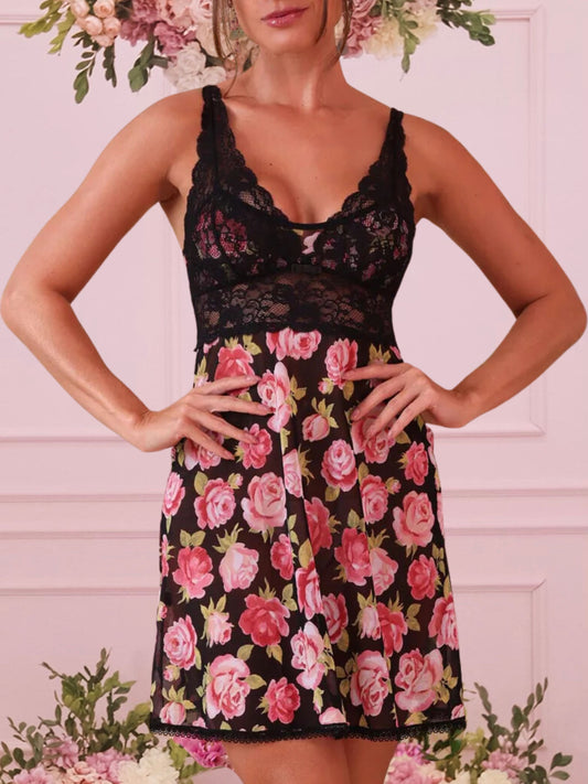 GRACE FLORAL NIGHTGOWN